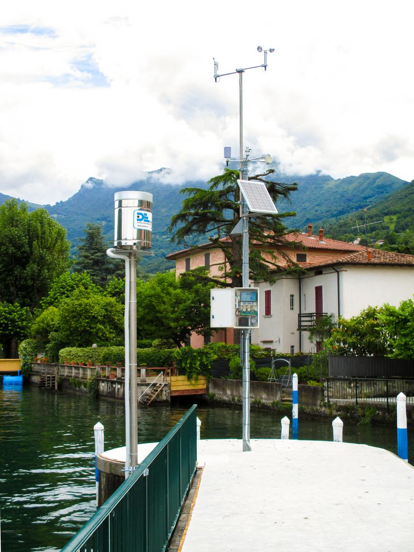 Stazione Meteo DigitEco Sulzano lago d'Iseo per The Floating Piers